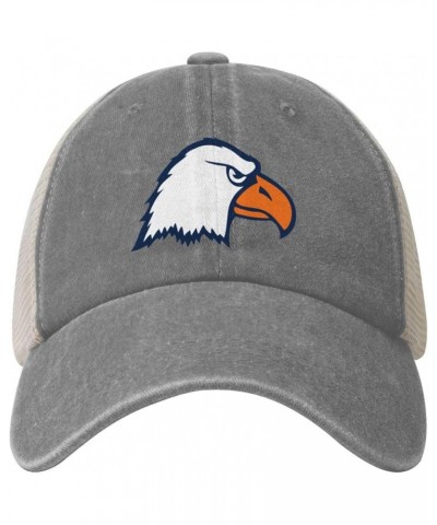 Carson Newman University Hat Adjustable Athletic Vintage Washed Distressed Mesh Baseball Cap Gray $10.75 Baseball Caps