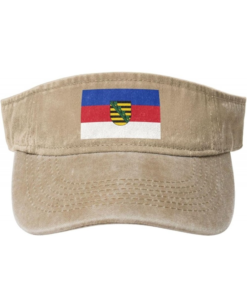 Hornjoserbšćina Sun Hat Sun Visor Hats for Women Men Baseball Cap Golf Hats Natural $9.70 Sun Hats