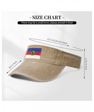 Hornjoserbšćina Sun Hat Sun Visor Hats for Women Men Baseball Cap Golf Hats Natural $9.70 Sun Hats