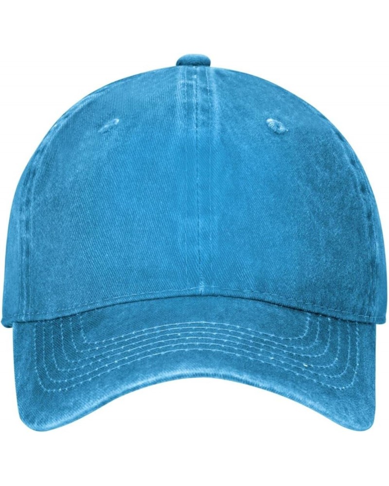 Womens Ball Cap Pickleball Caps for Men Quick Dry Funny Hats Blue $11.49 Baseball Caps