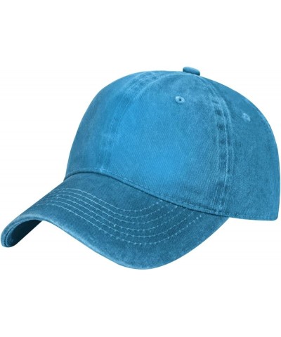 Womens Ball Cap Pickleball Caps for Men Quick Dry Funny Hats Blue $11.49 Baseball Caps