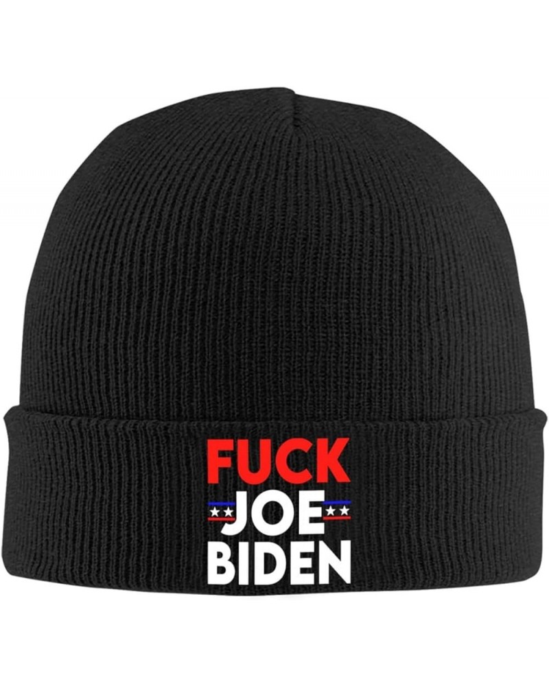 Fuck Joe Biden Flag-Knit hat Denim Hats Fisherman's hat Cowboy Baseball Caps Black $14.30 Baseball Caps