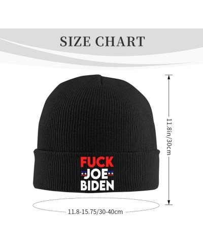 Fuck Joe Biden Flag-Knit hat Denim Hats Fisherman's hat Cowboy Baseball Caps Black $14.30 Baseball Caps