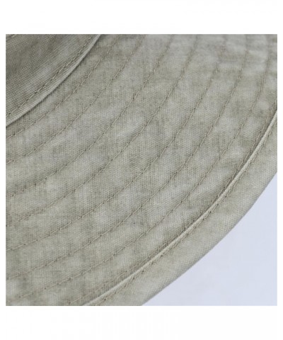 Cotton Fabric Outdoor Summer Bucket Hat Men Jungle Sun Protection Boonie Hat Women Sun Cap Fishing Hiking Hat Green $14.78 Su...