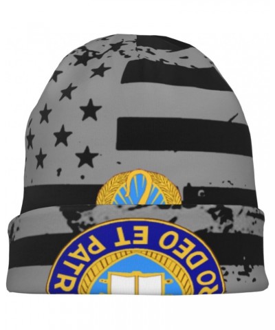 US Army Chaplain Corps Regimental Insignia Chic Knit Beanies: Cozy Skull Caps for Winter Warmth at Home & Outdoors4 $12.58 Sk...