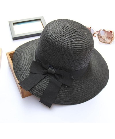 Womens Summer Baseball Hat Outdoor Wide Foldable Ponytail Mesh Sun Visor Cap with Removable Forage Cap H-black $11.99 Sun Hats