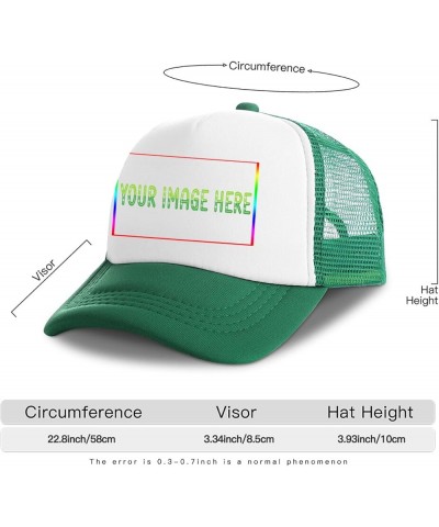 Custom Sun Visor Hat Your Image Here Curved Mesh Hat Green 0 $13.33 Sun Hats