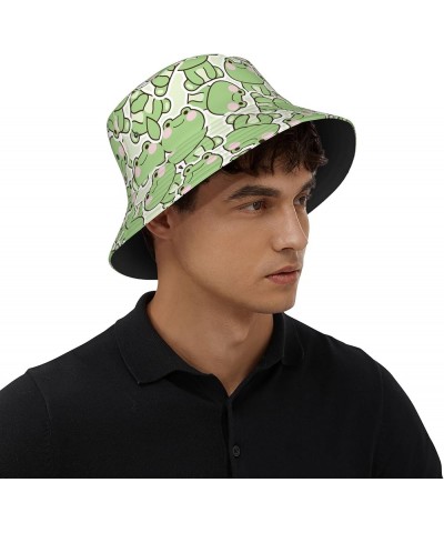 Women Men Fisherman Bucket Caps Boonie Cap Beach Sun Bucket Hat Sun Cap Pattern 1942 $14.39 Sun Hats