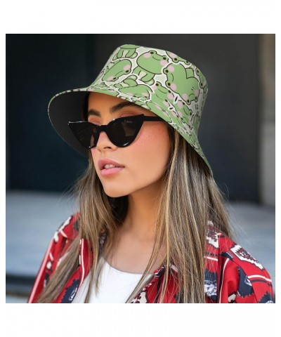 Women Men Fisherman Bucket Caps Boonie Cap Beach Sun Bucket Hat Sun Cap Pattern 1942 $14.39 Sun Hats