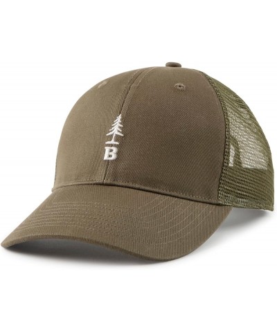 Women's Trucker Hat – Tree Logo Baseball Cap for All Seasons Olive $8.32 Sun Hats