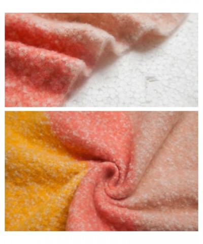 Scarf Gift Winter Warm Scarf Women Scarves Shawl Female Geometric Wraps Shawl (Color : OneColor, Size : 190 * 50cm) $30.67 Sc...