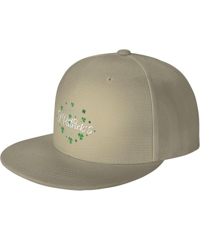 Happy St. Patrick's Day Distressed Dad Hat Baseball Cap for Women 90s Vintage Washed Cotton Adjustable Natural $12.00 Basebal...