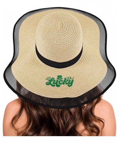 Bucket Hats for Women Trendy Mother's Day i loveq mmom Sun Cap Packable Casual for Beach Lucky4 $21.23 Sun Hats