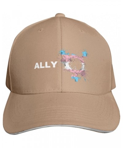 Protect Trans Kids Transgender Pride Month Baseball Cap Hats for Men Women Sun Hat Dad Hats Natural $9.04 Baseball Caps