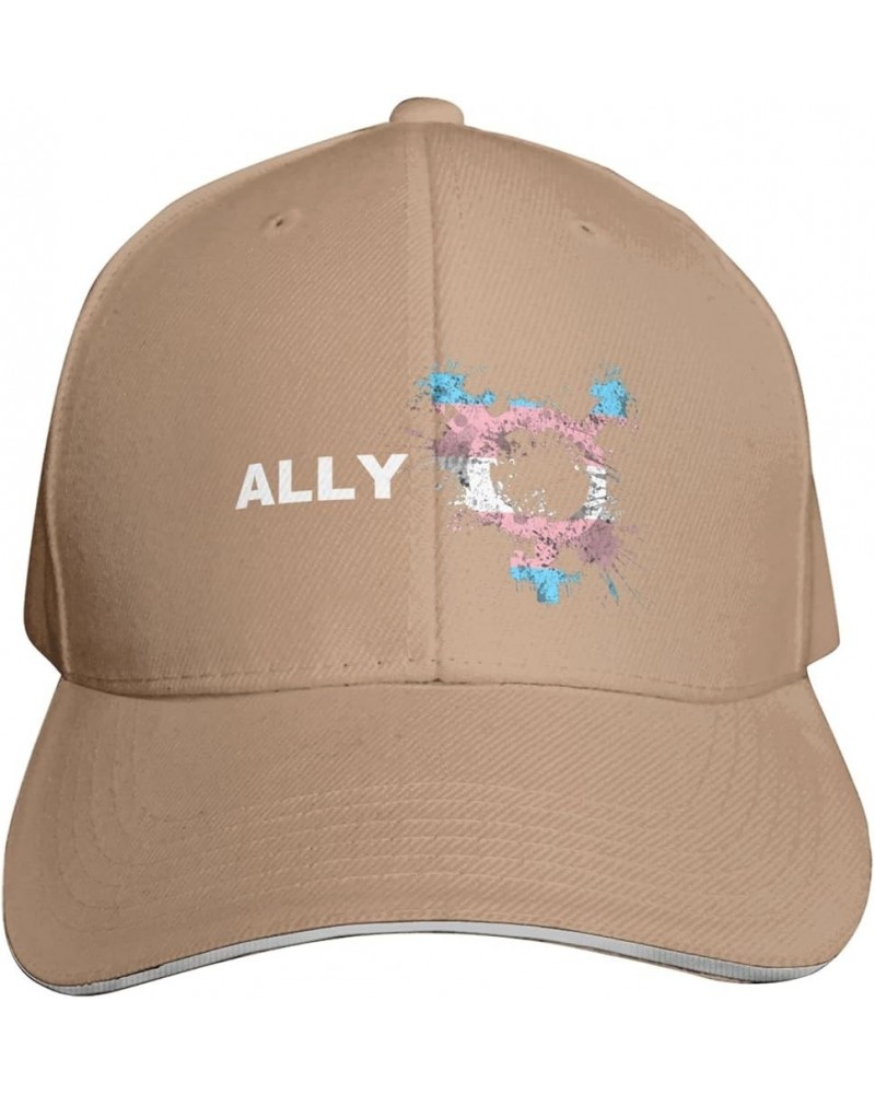 Protect Trans Kids Transgender Pride Month Baseball Cap Hats for Men Women Sun Hat Dad Hats Natural $9.04 Baseball Caps