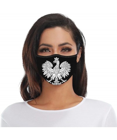 Polish Eagle Polska Face Mask Washable Reusable Adults Breathable with 2 Filters Black $11.66 Balaclavas