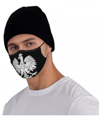 Polish Eagle Polska Face Mask Washable Reusable Adults Breathable with 2 Filters Black $11.66 Balaclavas