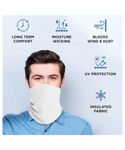 All Weather Moisture Wicking Neck Gaiter Value Pack, for Men & Women, White 2 $39.90 Balaclavas