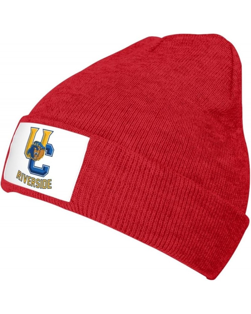 Uc Riverside Highlander Classic Warm Winter Knit Cap Fleece Lined Beanie Hat Red $9.01 Skullies & Beanies