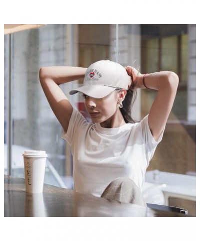 Baseball Cap Nurse Hair Don't Care Hospital Haircut Dad Hats for Men and Women White Design Only $11.50 Baseball Caps