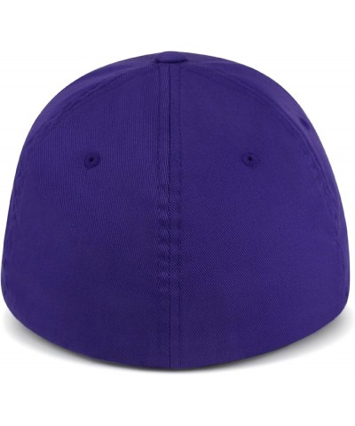 Flexfit Hot Air Ballon Embroidered Baseball Cap Travel Sky Purple $14.99 Baseball Caps