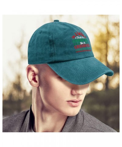 Baseball Cap Women Christmas Tennis Hat for Men's Sports Caps Light Weight Baseball Cap Men Cyan Blue $11.99 Sun Hats