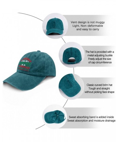 Baseball Cap Women Christmas Tennis Hat for Men's Sports Caps Light Weight Baseball Cap Men Cyan Blue $11.99 Sun Hats