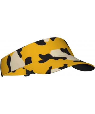 Wildlife Animla Skin Texture Sun Visor Hat for Men and Women Empty Top Sports Hat for Golf, Tennis, Running, and Jogging Mult...