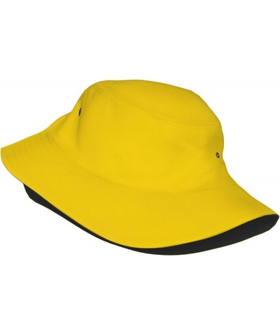 Custom Hat Personalized Bucket Hats Add Your Text Photo Logo Unisex Fisherman Cap Multiple Colors Gold $10.91 Baseball Caps