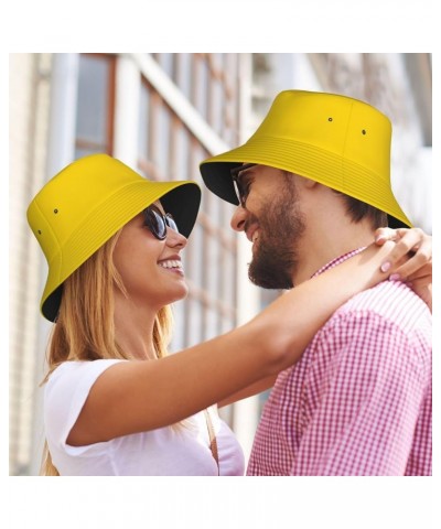 Custom Hat Personalized Bucket Hats Add Your Text Photo Logo Unisex Fisherman Cap Multiple Colors Gold $10.91 Baseball Caps