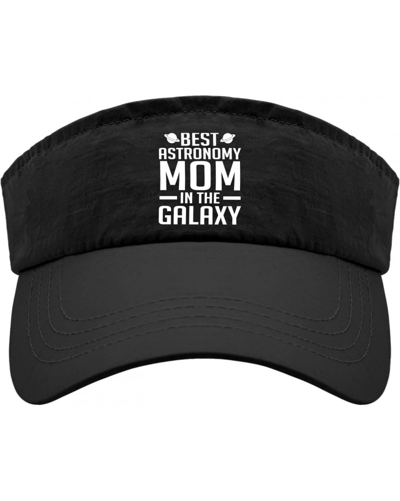 Best Astronomy Mom in The Galaxy Hats Visor for Adult Sun Visor Hat Uv Protection Sun Protection $11.38 Visors