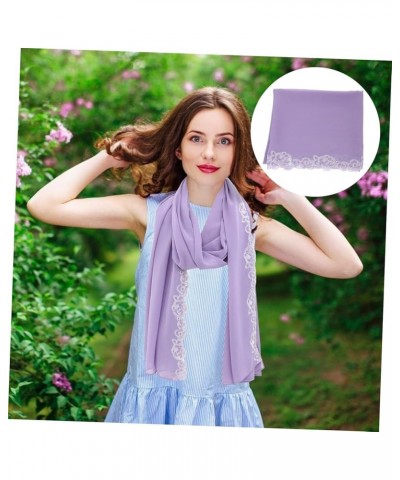 2pcs Printed Turban Scarf Evening Dress Fabric Miss Keep Warm As Shownx3pcs $7.43 Scarves