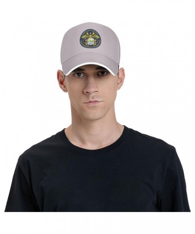 Suny Maritime College Logo Unisex Classic Hat Adjustable Fashion Casquette for Men Women Gray $7.94 Baseball Caps