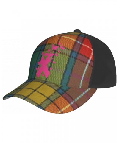 Breast Cancer Awareness Pink Ribbon Baseball Cap Adjustable Men Women Tucker Dad Hat $17.84 Baseball Caps