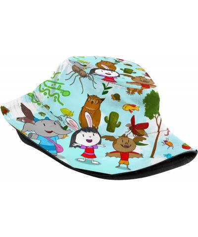 Bucket Hat Elinor Cartoon Wonders Movie Why Fisherman Hats Sun Outdoor Cap Travel Beach Fishing Hiking Summer Gift for Men Wo...