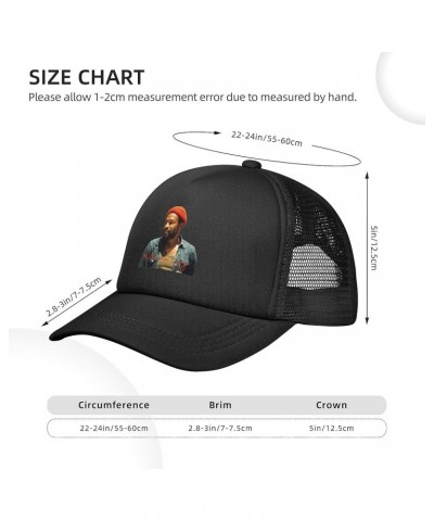 Baseball Cap Adjustable Snapback Mesh Casual Sun Hat with Curved Brim for Unisex Black Black $10.06 Baseball Caps