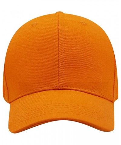 Hearts Love Hat Men Women Fashion Adult Adjustable Baseball Cap Hat for Outdoor Activities Unisex Gifts Orange $6.37 Baseball...