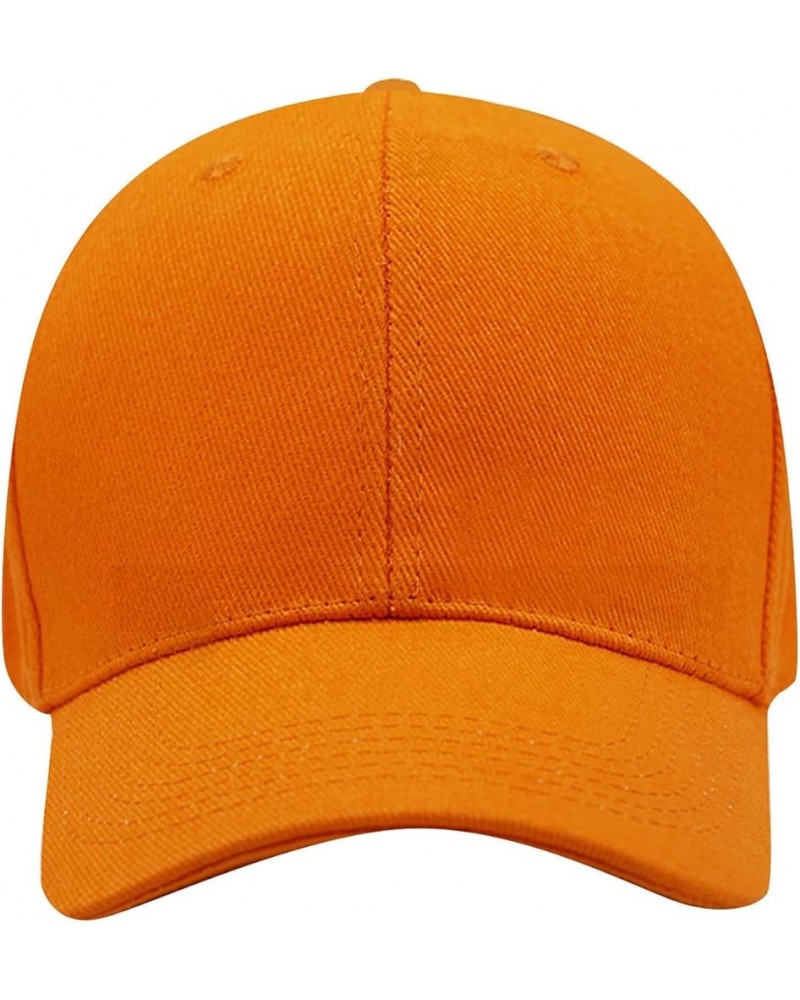 Hearts Love Hat Men Women Fashion Adult Adjustable Baseball Cap Hat for Outdoor Activities Unisex Gifts Orange $6.37 Baseball...