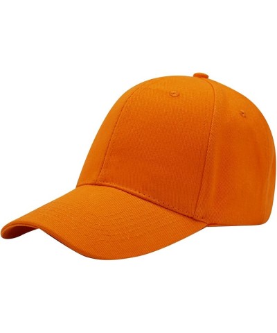 Hearts Love Hat Men Women Fashion Adult Adjustable Baseball Cap Hat for Outdoor Activities Unisex Gifts Orange $6.37 Baseball...