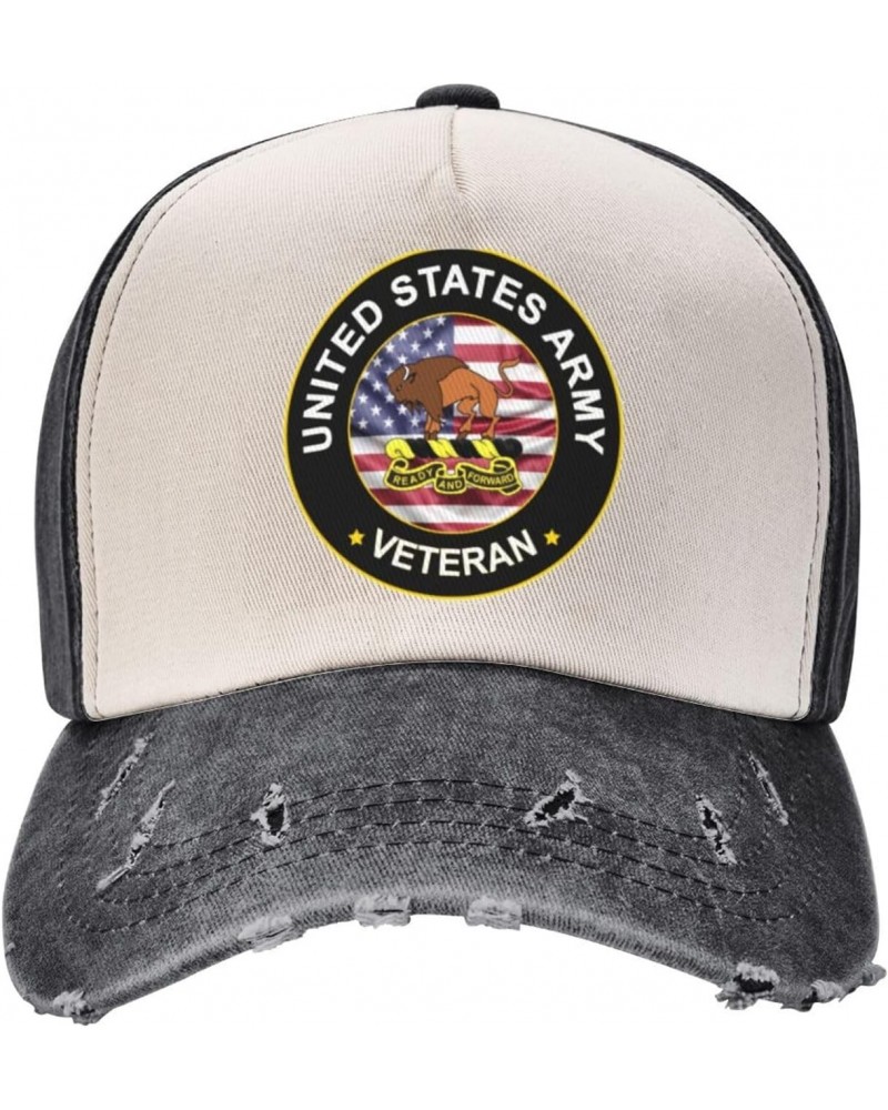 Army 10th Cavalry Regiment Veteran Upgrade Style with Adjustable Cotton Baseball Caps $17.79 Baseball Caps