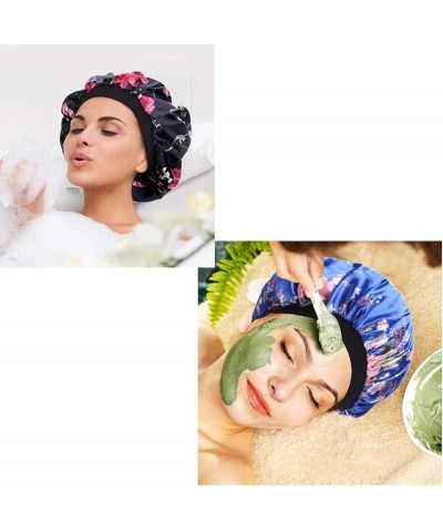 Women Pattern Knot Headwrap Sleep Pre-Tied Bonnet Chemo Cap Hair Loss Hat Solid Head 2pcs Colorsb $14.39 Skullies & Beanies