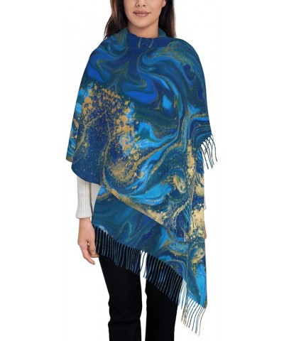 Leopard Print Exquisite Cashmere Tassel Scarf And Shawl Wraps Lightweight Fashion Scarf Presents For Ladies Abstract Marble S...