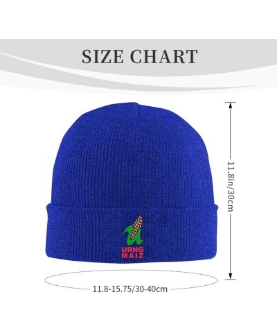 Urng_Maiz Knit Hat Fashion for Unisex Warm Cute Beanie Hat Blue $11.19 Skullies & Beanies