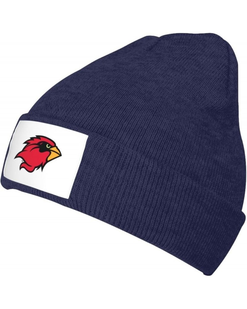 Lamar University Classic Warm Winter Knit Cap Fleece Lined Beanie Hat Navy Blue $10.53 Skullies & Beanies