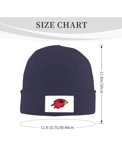 Lamar University Classic Warm Winter Knit Cap Fleece Lined Beanie Hat Navy Blue $10.53 Skullies & Beanies