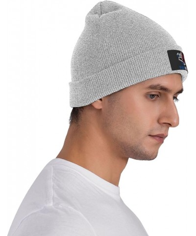 Beanie Hat Unisex Stretchy Hat Soft Warmth Knit Hat Cap for Men & Women Gray $8.75 Skullies & Beanies