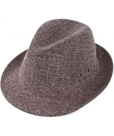 Men Gentleman Jazz Church Cap Sping Summer Panama Breathable Church Hat 08 58cm $21.23 Fedoras