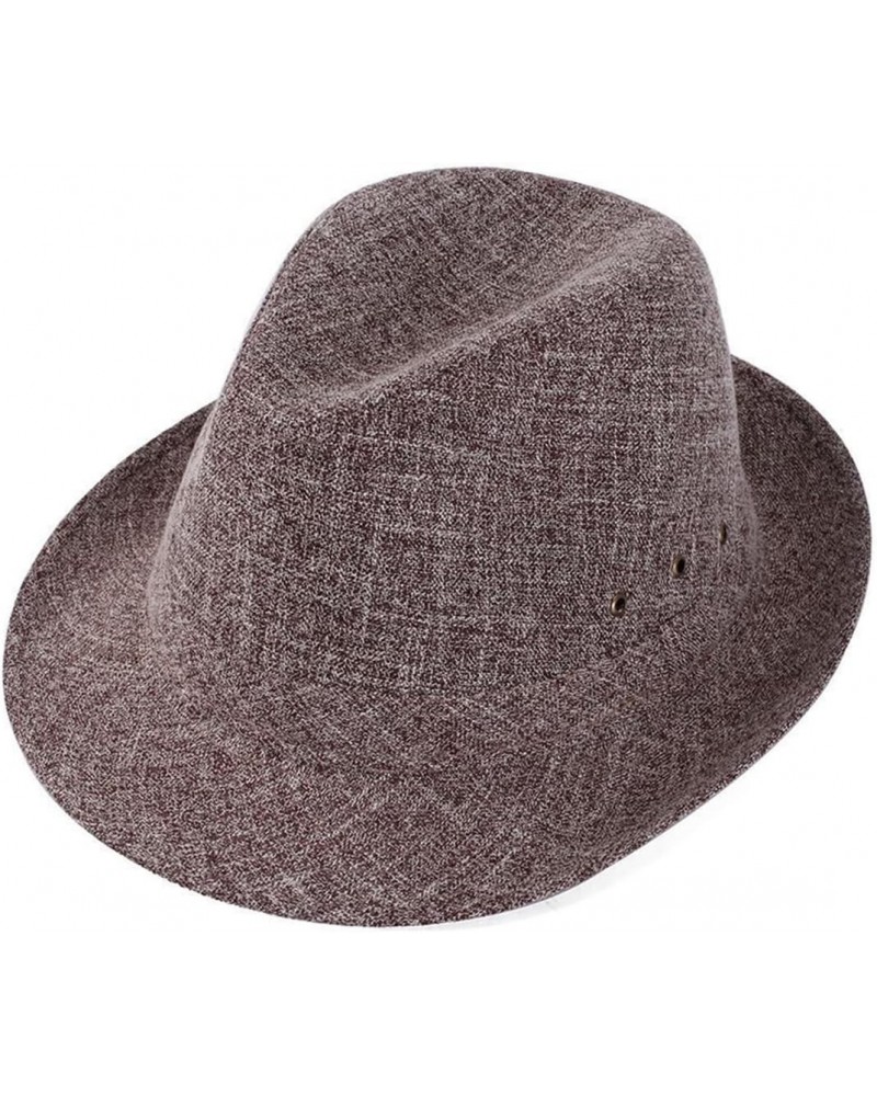 Men Gentleman Jazz Church Cap Sping Summer Panama Breathable Church Hat 08 58cm $21.23 Fedoras