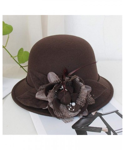 Unisex Fashion Bucket Hat Summer Fisherman Cap Bucket Hat Festival Hat Cool Hats for Boys Coffee $9.57 Bucket Hats