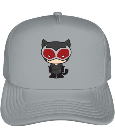 Official Aquaman Movie DC Chibi Foam Snapback Trucker Hat - Unisex for Men and Women Batman/Catwoman Cute Chibi Character $15...